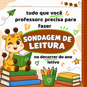 Combo sondagem de leitura - 1° ao 3° ano