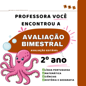 AVALIAÇÃO COMPLETA – 2º ANO | 1º BIMESTRE