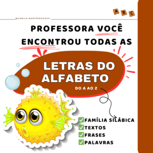 Conhecendo as sílabas do A ao Z
