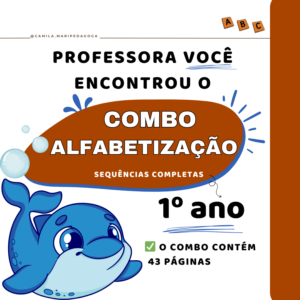 COMBO ALFABETIZAÇÃO – 1º ANO