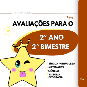 AVALIAÇÃO COMPLETA – 2º ANO | 2º BIMESTRE