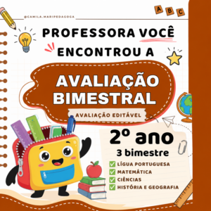 Avaliação Bimestral – 2º Ano | 3º Bimestre