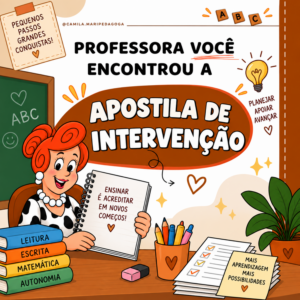 APOSTILA DE REFORÇO / intervenção – 1º ANO ✨📚