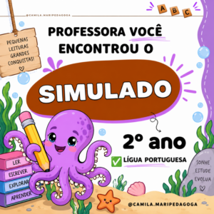SIMULADO DE LÍNGUA PORTUGUESA – 2º ANO